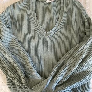 Lush batwing oversized chunky sweater